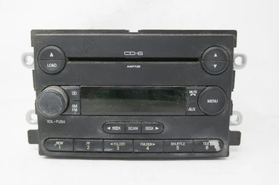 06 07 MITSUBISHI MONTEGO AM FM 6 DISC CD PLAYER RADIO RECEIVER 6G1T-18C815-BB - Image 1 of 4
