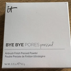 NEW!!! IT COSMETICS BYE BYE PORES PRESSED SETTING POWDER-TRANSLUCENT - Picture 1 of 7