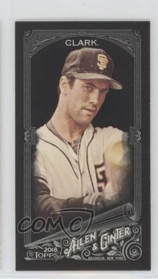 2018 Topps Allen & Ginter's X Mini SP Will Clark #316 - Image 1 of 2