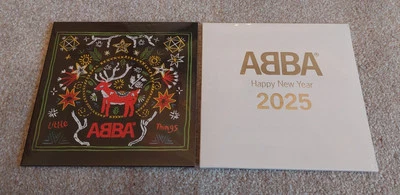 ABBA Little Things Etched & Happy New Year 2025 White 7" Singles Mint & Sealed - Image 1 of 3