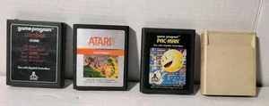 Atari Konvolut (4) Pac-Man, Donkey Kong, Centipede, Combat Cartridges Videospiele - Bild 1 von 8