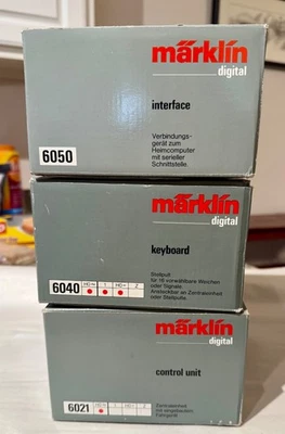 Lot of Marklin Digital Units- 6021 Control, 6040 Keyboard , 6050 Interface - Image 1 of 4