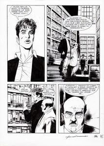 C. ROI - Tavola originale Dylan Dog Gigante n.10 "I peccatori di Hellborn" p.75 - Picture 1 of 1