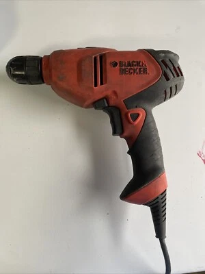 Black & Decker DR202 Corded Power Drill Tested, 3/8" Keyless - Image 1 of 3