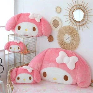 My Melody Cute Plush Toy Giant Backrest Cushion Stuffed Throw Pillow Doll Gift - Picture 1 of 12