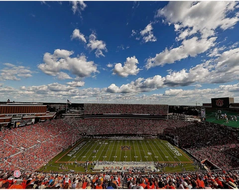Auburn Tigers Unsigned Jordan-Hare Stadium 11" x 14" Photo - Fanatics Cover