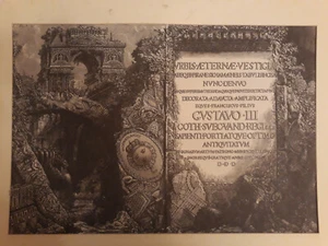 Giovanni Battista Piranesi Kupferstich "Urbis Aeternae Vestigia" römische Architektur - Bild 1 von 7