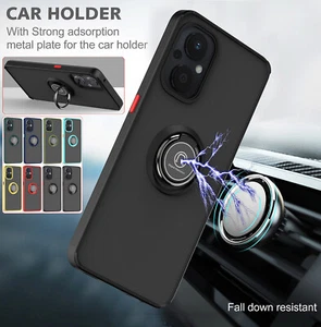 For Motorola Moto E13 Edge Plus 30 40 Pro Magnetic Slim Case Ring Holder Cover - Picture 1 of 20