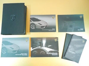 2010 LAMBORGHINI GALLARDO LP 560-4 OWNERS MANUAL SET WITH NAVIGATION MINT - Picture 1 of 20