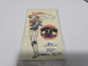 Denver Broncos John Elway Jersey Retirement Rare Commemorative Lapel Pin - Picture 1 of 2