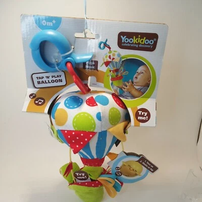 2015 Yookidoo Tap 'N' Play Globo Movimiento Activado Música y Efectos de Sonido 0m+ Foto 1 de 4