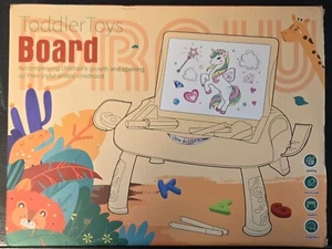 Drawing Board 4 Kids, Toddler Toys Age 1-2 Boys Girls with Magnetic - Picture 1 of 2