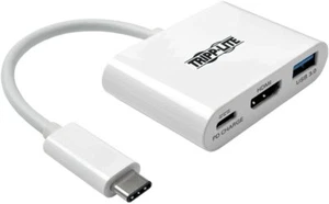 Tripp Lite USB C to HDMI Multiport Video Adapter Converter 1080p w/ USB-A Hub - Picture 1 of 8
