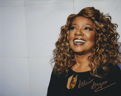 Gloria Gaynor HAND SIGNED 8x10 Photo, Autograph, I Will Survive Singer, Disco B Cover