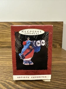 Hallmark Keepsake Ornament Bird Watcher 1993 Artists Favorite Julia Lee signed - Picture 1 of 11