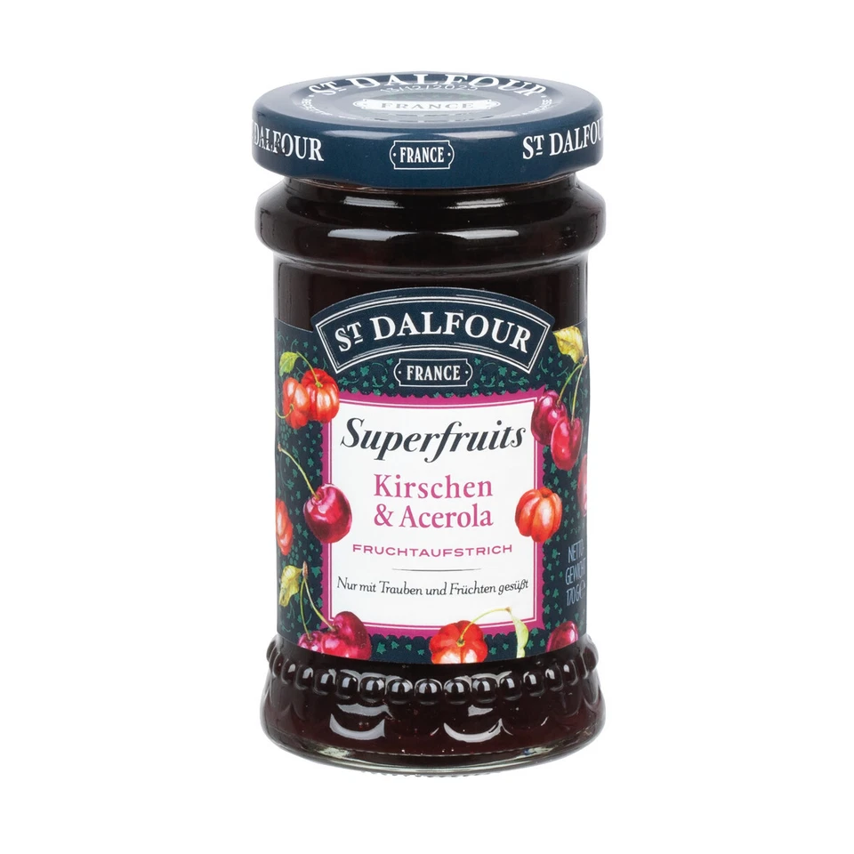 St.Dalfour Superfruits Cherries And Acerola Fruit Spread 170g - image 1 of 1
