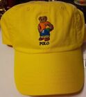 Neuf avec étiquettes chapeau polo jaune avec une balle de plage colorée ! Ralph Lauren ❤️