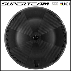 700C Carbon Tubeless 25mm width Disc Wheel Rear Road Rim Brake Bike Disc Wheel - Picture 1 of 9
