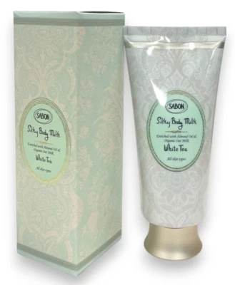 Sabon шелковистый тела молока белый чай (200 мл/7fl.oz) новый, как видно на фото - Изображение 1 из 2