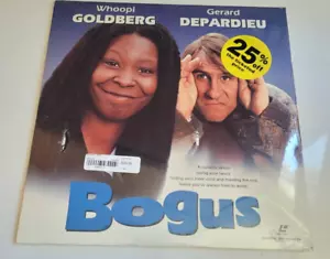 Bogus Laserdisc LD Featuring Whoopi Goldberg & Gerard Depardieu NEW SEALED - Imagen 1 de 2