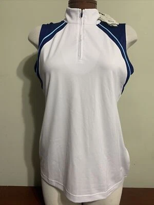 Top de golf múltiple EP Pro NY 1/4 cremallera sin mangas para damas Xs pequeño mediano grande NUEVO CON ETIQUETAS Foto 1 de 4