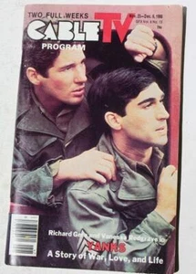 YANKS Richard Gere Cable TV Program TV Guide Nov 23-Dec 6 1980 Ohio Advertising - Imagen 1 de 1