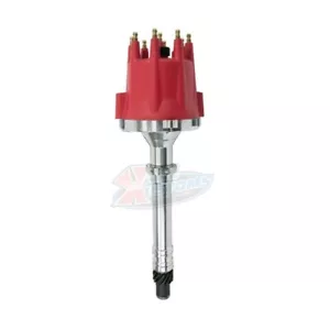 Chevy Small Big Block V8 SBC BBC Pro Billet Distributor Red Mechanical Advance - Picture 1 of 3