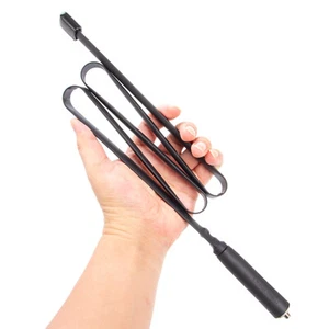 108cm Dual Band VHF/UHF SMA-F Foldable Antenna For Baofeng UV9R UV-9R PLUS Radio - Zdjęcie 1 z 9