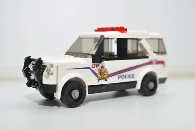Camión utilitario Custom Police Interceptor modelo SUV compatible con ladrillos LEGO® Foto 1 de 4