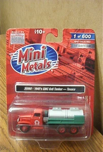 Mini Metals 1940's GMC 6x6 Tanker-TEXACO 30560 1 of 600 - Picture 1 of 2