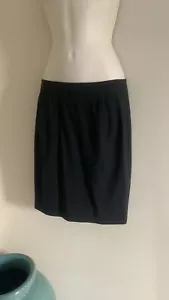 DOLCE & GABBANA_Vintage black skirt / classic leopard design linning - Picture 1 of 11