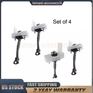 Set of 4 Door Check Stop Strap Fits For 2014-2019 Toyota Highlander - Picture 1 of 6