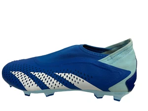 adidas Predator Accuracy.3 Laceless Firm Ground Football Boots UK 11 EU 46 5753 - Picture 1 of 5
