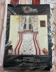 Juego Funda Nórdica Doble Slumbalux - La Colección Hilton Floral Rojo Amarillo - Imagen 1 de 4