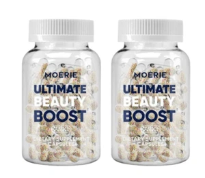 MOERIE Ultimate Beauty Boost Supplement- 120 Pills (2 bottles) - Picture 1 of 3