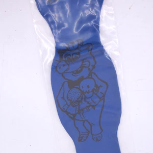 Vintage Tilly Colossal 4' long LATEX Balloon Looner creepy pig w/ ice cream - Picture 1 of 6