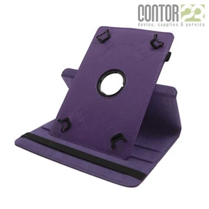 360° Universal Schutzhülle in PURPLE [für 9-10 Zoll-Tablets Tasche/Case/Cover] - Bild 1 von 6