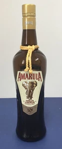 AMARULA MARULA FRUCHTCREME LIKÖR LEERE FLASCHE ELEFANT GRAFIK - Bild 1 von 6