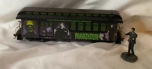 Hawthorn Village Frankenstein Baggage Car Universal Monsters Express Train W/fig - Picture 1 of 10