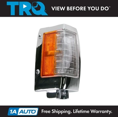 TRQ Right Corner Light Passenger Side Fits 1990-1994 Nissan D21 1995-1997 Pickup - Image 1 of 2