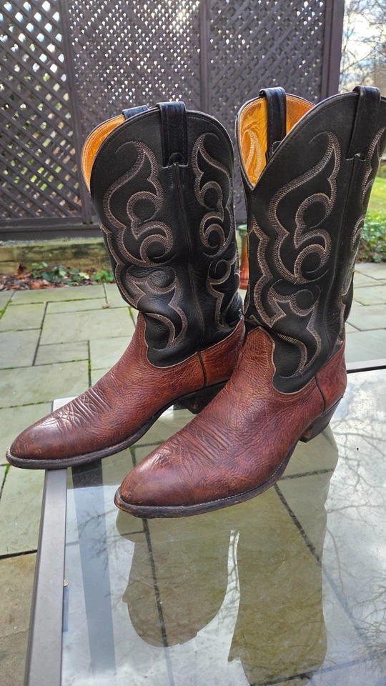 Botas vaqueras de cuero para hombre Nocona Foto 1 de 3