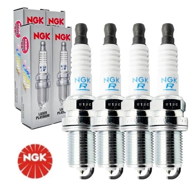4x NGK 6458 Platinum ZÜNDKERZEE PFR6Q Für Audi 1.8T 2.7T VW 1.8T 20V Seat Skoda - Bild 1 von 4
