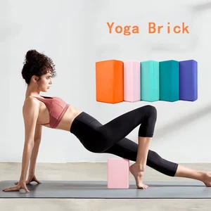 EVA Yoga Bloques Espuma Ladrillo Fitness Ejercicio Estiramiento Gimnasio Refuerzo Cojín Reino Unido - Imagen 1 de 21
