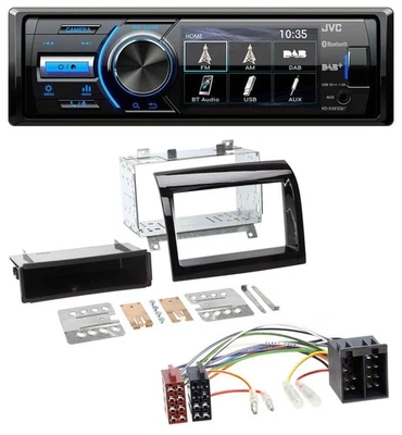 JVC Bluetooth MP3 USB DAB Autoradio für Peugeot Boxer Citroen Jumper Fiat Ducato - Bild 1 von 4