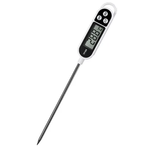 TP300 Electronic Food Thermometer Instant Read Meat Thermometer LCD Display Digi - Picture 1 of 11