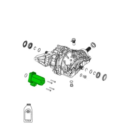 Ventilación de eje Mopar 68408721AA para brújula 2017 2022 para Jeep Foto 1 de 4