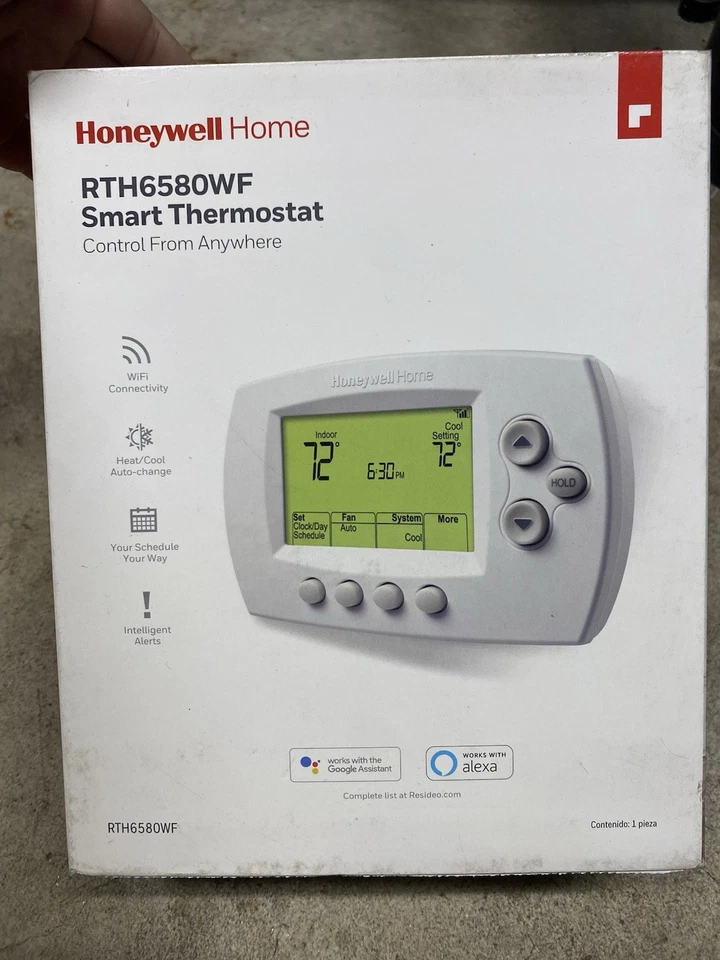 Honeywell Home Smart Series RTH6500WF Wi-Fi Programmable Thermostat - Image 1 of 1