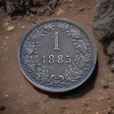 Austria 1885 1 Kreuzer KM-2187 Very Nice Condition LM - Image 1 of 3