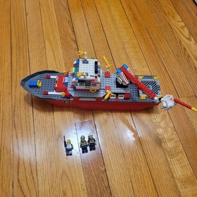 Lego City Fire Ship 7207, Pre-owned, Missing Pieces,  See Pictures 