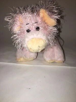 *Webkinz Ganz Pig HM002  Plush Farm Animal Stuffed Gift Stringy Fur Easter Rare! - Image 1 of 4